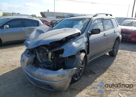 2006 Mitsubishi Outlander Ls из США, поврежденный, VIN JA4LX31F16U013879